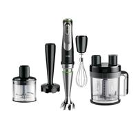 Braun MultiQuick 9 - Frullatore a Immersione Anti Splash, Selezione di Velocità Precisa, Active PowerDrive, Robot da Cucina 1,2L, Tritatutto, Bicchiere 600 mL, 1200W, Nero (MQ9187XLI)