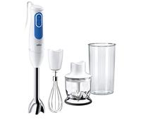 Braun MultiQuick3 MQ3025 Spaghetti, 5 ANNI DI ASSISTENZA, Minipimer Frullatore ad Immersione, Dotato di minitritatutto da 350ml, frusta a filo in acciaio inox e bicchiere graduato da 600ml, 700 watt