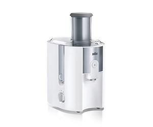 Braun MULTIQUICK5 Centrifuga J500 con Sistema di CENTRIFUGAZIONE RAPIDA in 15 secondi, Ampio Accesso da 75mm, Vaschetta per polpa 2L, Sistema Antigoccia, Sistema di Sicurezza a 4 Vie,FILTRO IN ACCIAIO