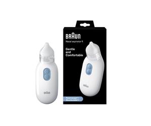 Braun Nasal Aspirator 1, BNA100EU. Clear stuffy noses quickly & gently. Electri