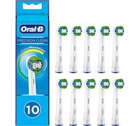 Braun Oral-B 4210201207498 Oral-B Precision Clean - Testine di ricambio con protezione batterica, previene la crescita batterica sulle setole, 10 pezzi