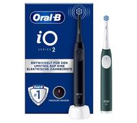 Braun Oral-b Io 2 Duo Negro Y Verde - Pack Doble De Cepillos De Dientes Eléctricos - Nouvo
