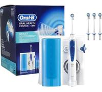 Braun Oral B MD20 Idropulsore Dentale Professionale OxyJet MicroBolle 2 Getti 4 Testine