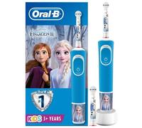 Oral-B Kids By Braun Spazzolino Elettrico Ricaricabile, 1 Manico Con Personaggi Disney Frozen 2, Dai 3 Anni In Su