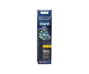 Braun Oral-B Testine di Ricambio Nero Pro CrossAction 10 Pezzi 1 pz Sp