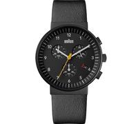 Braun Orologio Analogico Automatico Uomo con Cinturino in Acciaio Inossidabile BN0035BBKBKG