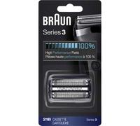 Braun Series 3 21B Testina Di Ricambio Per Rasoio Elettrico Barba - Nero - Compatibile Con I Rasoi