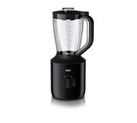 Braun PowerBlend 3 JB 3150 BK Frullatore in Vetro, 1.5 l, 800 Watt, Nero