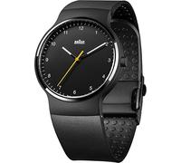 Braun prestige watch orologio Uomo Analogico Al quarzo con cinturino in Silicone BN0221BKBKG