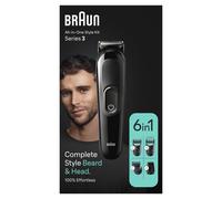 Braun Rasoi Kit Per Lo Styling MGK3410 Ricaricabile 50min Nero