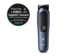 Braun Tagliaerba All-in-One Series 7, Kit 11-in-1, ProBlade, AutoSense, AIO7540, Blu