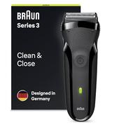 Braun Series 3 300 s Rasoio Elettrico Ricaricabile, Rasoio Da Barba Per Uomo, Nero