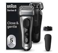 Braun Rasoio Elettrico Series 8 8517s Trimmer Ricaricabile Argento