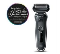 Braun Series 5 51-W1600s Rasoio Nero, Bianco