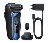 Braun Series 6 61-B1200s Rasoio Trimmer Nero, Blu