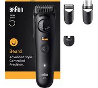 Braun Beard Trimmer 9 BT5520 Regolabarba + Accessori Bagnato e secco Colore Nero