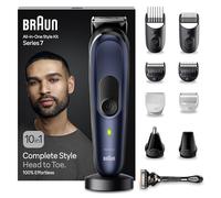 Braun MGK7410 Nero Ioni di Litio - Braun MGK7410, Nero, Metallo,
