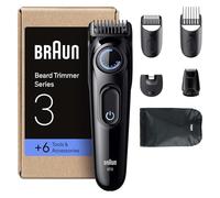 Braun Regolabarba Uomo Series 3, +6 Strumenti Di Styling, Lama Ultra Affilata, 5