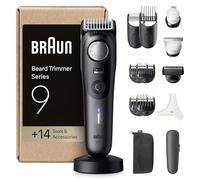 Braun Regolabarba Uomo Series 9, +14 Strumenti Da Barbiere, Modalit PowerBoost