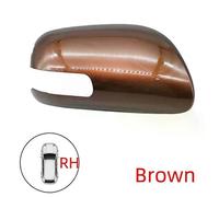 (Braun RH) Copertura dello specchietto retrovisore esterno per Toyota Corolla Altis E150