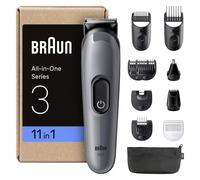 Braun Rifinitore All In One Series 3 Rasoio Elettrico Barba E Capelli 11In1 Con