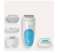 Braun Silk-épil 5 -610, Epilatore Elettrico Donna Per I Primi Utilizzi, Bianco/Turchese Per Un’Epilazione Delicata