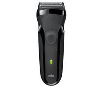 Braun Series 3 300 s Rasoio Elettrico Ricaricabile, Rasoio Da Barba Per Uomo, Nero