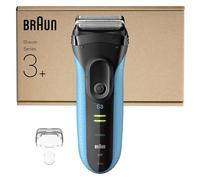 Braun Serie 3 Rasoio Elettrico Barba, ProSkin, Regolabarba Uomo, Rasoio Barba, Rifinitore di precisione, Accessori Inclusi, Regolabarba Braun, Idea Regalo, 3040s Nero e Blu Notte