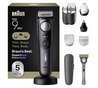 Braun Serie 9 PRO All-in-One Kit per la cura della barba e del corpo, da uomo, con rasoio Gillette Labs, AIO 9555