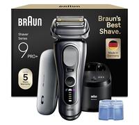 Braun Serie 9 Pro + Rasoio Elettrico Barba, Smartcare, 9677cc Argento