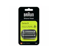 Braun Series 3 21B Testina Di Ricambio Per Rasoio Elettrico Barba - Nero - Compatibile Con I Rasoi