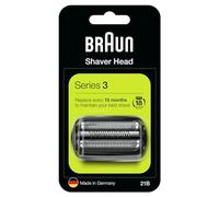 Braun Series 3 21B Testina Di Ricambio Per Rasoio Elettrico Barba - Nero - Compatibile Con I Rasoi