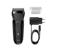 Braun Series 3 300 s Rasoio Elettrico Ricaricabile, Rasoio Da Barba Per Uomo, Nero