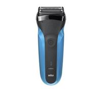 Braun Series 3 Shave&Style 310BT 3-In-1 Rasoio Elettrico Per Barba, Wet&Dry Con Regolabarba Di Precisione E 5 Pettini, Ricaricabile E Senza Fili, Nero/Blu