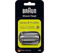 Braun Series 3 32S Testina Di Ricambio Per Rasoio Elettrico Barba - Argento - Compatibile Con I Rasoi ProSkin