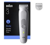 Braun Series 3 80789709 rasoio elettrico / regolabarba / tagliabasette Grigio chiaro