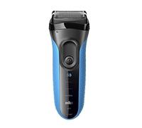 Braun Series 3 3010BT Shave&Style Rasoio Elettrico Barba, Wet&Dry Da Uomo Nero/Blu