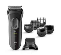 Braun Series 3 Shave&Style 3000BT Rasoio Da Barba Elettrico Da Uomo, Nero/Grigio