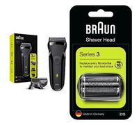 Braun Series 3 Shave & amp;Style 300BT 3-In-1 Rasoio Elettrico Barba, Regolabarba di Precisione, 5 Pettini & Series 3, Rasoio Elettrico Uomo Testina di Ricambio, Compatibile Con I Rasoi Series 3