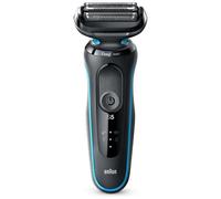 BRAUN - Series 5 50-M1000s Rasoio Elettrico Wet & Dry Ricaricabile Colore Nero / Blu