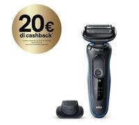 Braun Series 5 50-M1200S rasoio elettrico Trimmer Nero, Blu