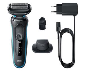 Braun Series 5 51-M1200s Trimmer Shaver Nero, Blu - Nouvo