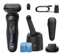 Braun Series 5 52-N7200cc rasoio elettrico con stazione di pulizia e ricarica SmartCare Black 1 pz