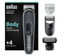 Braun Series 5 RASOIO ELETTRICO Corpo Uomo, per Petto, Ascelle, Inguine E Zone Sensibili, Con Pettini Da 1 mm A 11 mm, Tecnologia SkinShield, 100 Min Autonomia Senza Fili, Idea Regalo, BG5370