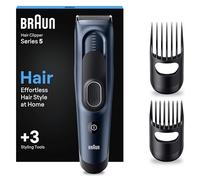 Braun Evinizde saçınızı zahmetsizce kesin ve şekillendirin: Ultra keskin bıçaklar uzunluğu ve kalınlığı nasıl olursa olsun evde saç düzeltmeyi hızlı ve kolay hale getirir. 17 uzunluk: 2 tarak arasından veya taraksız seçin. Memory SafetyLock evde kolay saç düzeltme için son kullanılan ayarı hatırlar ve kilitler. Uzun ömürlü: Kablosuz Saç kesme makineleri uzun ömürlü keskin bıçaklara ve 50 dk. çalışma süresi ile güçlü bir Ni-MH pile sahiptir. Kolaylık için yapıldı: Saç kesme makinelerinin kauçuk kavrayışlı ergonomik sapı rahatlık sağlar ve cihaz akar su altında kolayca temizlenebilir. İlave aksesuarlar: Bu erkek saç düzeltme makinesi iple kapatılan bir çanta ile sunulur ve erkekler için harika bir hediyedir. Blu Nichel-Metallo Idruro (NiMH)