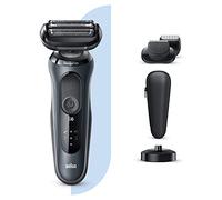 Braun Series 6 60-N4500cs - Rasoio elettrico per uomo, Trimmer, Lavabile