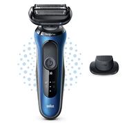 Braun Series 6 61-B1200s Rasoio Trimmer Nero, Blu