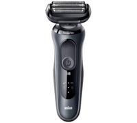 Braun Series 6 Rasoio da uomo con attacco EasyClick, rasoio elettrico e tagliabarba, rasoio bagnato e rasoio a secco, regalo uomo, prodotto in Germania, 61-N4500cs, grigio