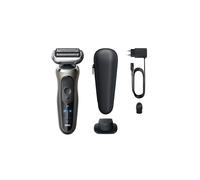 Braun Series 7 - Rasoio elettrico da uomo, con durata della batteria di 60 minuti, accessorio per rifinitore di precisione, senza fili, rasoio a secco e a umido, prodotto in Germania, impermeabile, 72