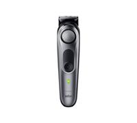 Braun Series 7 BT7420, rasoio professionale per barba da uomo, 40 impostazioni di lunghezza, strumenti per barbiere, base di ricarica, custodia da viaggio, modello per barba, batteria